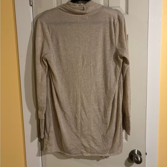 Joe Fresh Cream Waterfall Cardigan Sweater - Picture 2 of 3